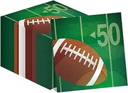 40Pcs American Football Party Supplies Football Theme Party Paper Napkins Disposable Party Napkins Set American Football Paper Luncheon Napkins Safari American Football Theme Party Supplies