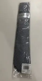 Hickey Freeman Grey & Blue Tie One Size