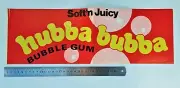 Original Vintage Sticker Car Bumper Decal Australia Hubba Bubba Bubble Gum 45cm