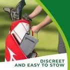 Golf Cart Cooler Bag Insulated for Beverages Holds 6 Beer Cans or 2 Wine Bottles