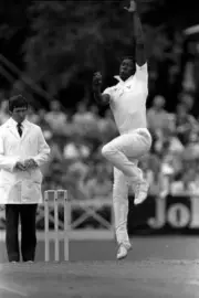 West Indies Cricket Great Joel Garner 1980S No 44 Old Photo