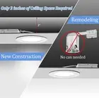 12 Pack LED Recessed Lighting 4 Inch, 750LM 3000K/4000K/5000K Selectable LEDs