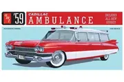 AMT 1:25 1959 Cadillac Ambulance w/Gurney