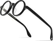 [HEPIDEM] Acetate Men Vintage Round Optical Glasses Frame Spectacles Eyeglasses Zolman