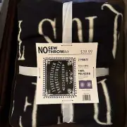 No See Throw Kit Tie Blanket Ouija Board