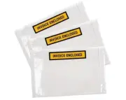 DOCULOPES-PACKAGING "1/2 Price"115x150mm 100 xWhite Packing Slip/InvoiceEnclosed