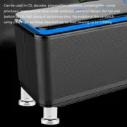 Pack of 4/2/1pc Adjustable Aluminum Alloy Speaker Feet Enhances Sound Stability