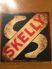 Tin Sign Vintage Skelly Gas Oil Rustic