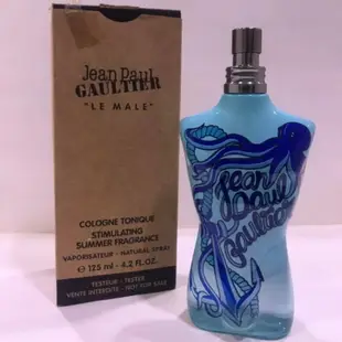 Jean Paul Gaultier 高堤耶夏日人魚狂想曲男性淡香水 125ml【TESTER包裝】｜期間限定◆秋冬迷人香氛