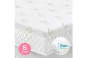 8cm Bamboo Fabric Memory Foam Mattress Topper Protector Fabric Cover