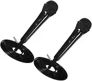 LIFKOME 2pcs Compact Microphone for Singing Dynamic Handheld Mic for Karaoke and Live Streaming for Home Use Phone and Amplifier