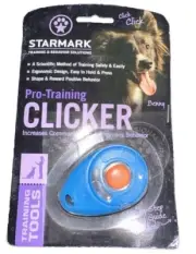 StarMark Design-Pro Training Dog Puppy Clicker Scientific Training Method