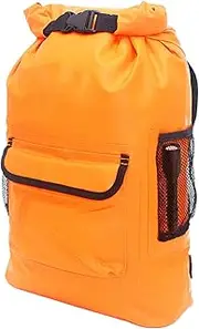 Ungtyb Dry Bag Backpack, 16l Waterproof Roll Top Sack, Portable Outdoor Daypack for Boating, Water Sports & Travel, Lightweight Materials, 10.24x5.91x22.05in