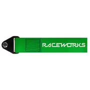 Raceworks Green Flexible Tow Strap - VPR-021GN