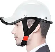 [Generic] Riding Safety Hat - Half Bicycles Caps Shock Absorbing Hard Hat for Skating,Road Cycling Gear, Stylish Baseball Caps Sunshade for Families, Motorcycle Lovers
