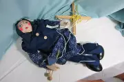 Galt America Marionette Grandma with Knitting String Puppet Wood 15 ins tall NWT