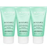 在飛比找Yahoo奇摩購物中心優惠-BIOTHERM 碧兒泉 活泉平衡潔顏膠(50ml)*3