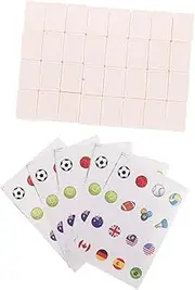 WESIEVYA 65 Seaside Fun Game Blocks Tiles Mahjong Style Plastic Game Set for Enhance with Versatile Gameplay for Family Gatherings and Engaging Entertainment
