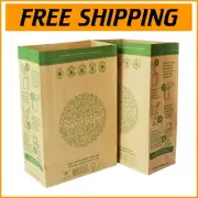 Sturdy 120 Count Kitchen Compost Bags - Unscented, Eco-Friendly Waste Solution