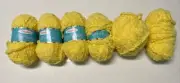 Herrschners Ultra Fleece Bulky Yellow - 6 Skein New