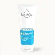 Kenkay Skin Relief Sorbolene and Glycerine Cream 100 ml Tube - Total Body Moisturiser - Fragrance-Free - Color Free - for All Skin Types