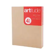 4pc Artitude Canvas Panel Board Thin 11x14" Painting/Drawing Artist Accessory