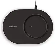 Ember Travel Mug Charging Coaster 2, Wireless Charging for Use with Ember Temperature Control Smart Travel Mug, Black