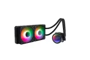 Gelid Solutions Liquid 240 CPU AIO Water Cooler w RGB Fan 1800RPM AM5 & LGA1700