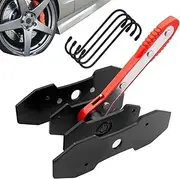 Brake Caliper Press Tool | Ratcheting Piston Spreader Tool With 360 Degree Swing | Car Brake Pads Retractor Compressor Automotive Piston Ratcheting Press Tool For Car Brake