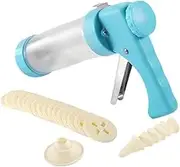 PRETYZOOM 16Pcs Cookie Maker Machine Kit with Discs Piping Tips for DIY Cake and Cookie Decoration Versatile Baking Tool for Home Bakers and Pastry Lovers