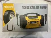 Nilight Portable Air Compressor Tire Inflator AC/DC Dual Power 50205A