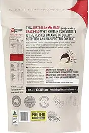 Protein Supplies Australia Pure Whey Protein Concentrate Powder, 1 kg