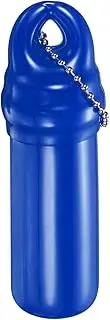[uxcell] Floating Keychain, Float Key Ring Holder with Waterproof Container, Float Key Pendant for Boating, Fishing, Water Sports, Blue