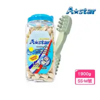 在飛比找momo購物網優惠-【A-Star Bone】A☆Star 亮白雙頭潔牙骨 潔牙