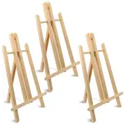 3 Packs 16 Inch Easel Stand, Table Top Easel for Painting, Wooden Tabletop Di...