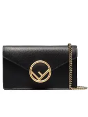 Fendi F Gold Logo Belt Bag