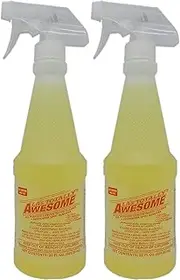 2 pack La's Totally Awesome All Purpose Cleaner Degreaser & Spot Remover 2 bottles total of 40 Oz