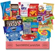 Sweet and Salty Snack Box - Sweet and Savory Snack Basket Crate Candy