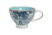 Mythical Elephant Porcelain Cup - Handcrafted Elegance with Artistic Detail