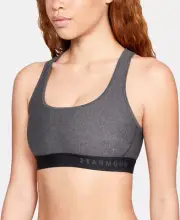 Under Armour Womens XL Cross-Back Medium-Support Compression Sports Bra $35 2104