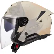 OF618 Verso II Aqua Ivory Jet Helmet