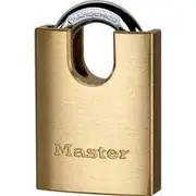 Master Lock Padlock - Shrouded Brass, 40mm