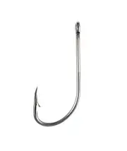 EAGLE CLAW BRONZE CATFISH HOOK PLAIN SHANK OFFSET 084R #2 10PK (CRAPPIE POLE)