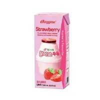 在飛比找樂天市場購物網優惠-免運 韓味不二 韓國Binggrae草莓牛奶 200ml x