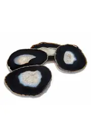 ANNA New York Pedra Set of 4 Agate Coasters