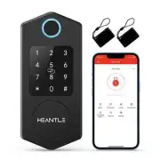 HEANTLE WiFi Smart Door Lock Fingerprint Keyless Entry Electronic Digital Keypad
