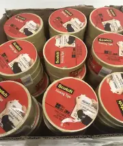 27 - 3 Packs (81 Rolls Total) Scotch Masking Tape Each Roll is 0.94 IN x 54.6 YD