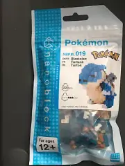 Kawada Nanoblock Pokemon Series Blastoise Micro-Sized Building Lego Set
