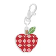 Riley Blake Enamel Happy Charm Apple