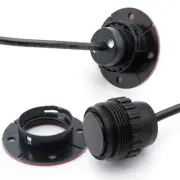 4 Parking Sensors Buzzer Car Reverse Backup Rear Radar System Sound Alarm Black (for: Kia)